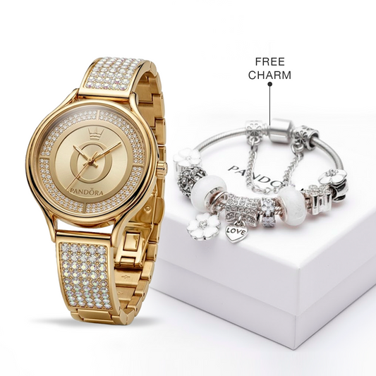 P A N D O R A Mother Elegance Kit (Free Charm Bracelet Included)