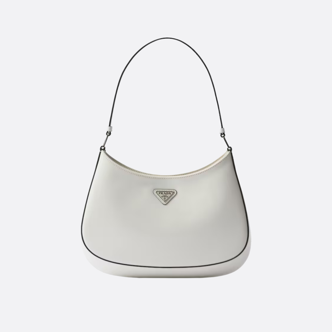 PRD Cleo Schultertasche aus gebürstetem Leder