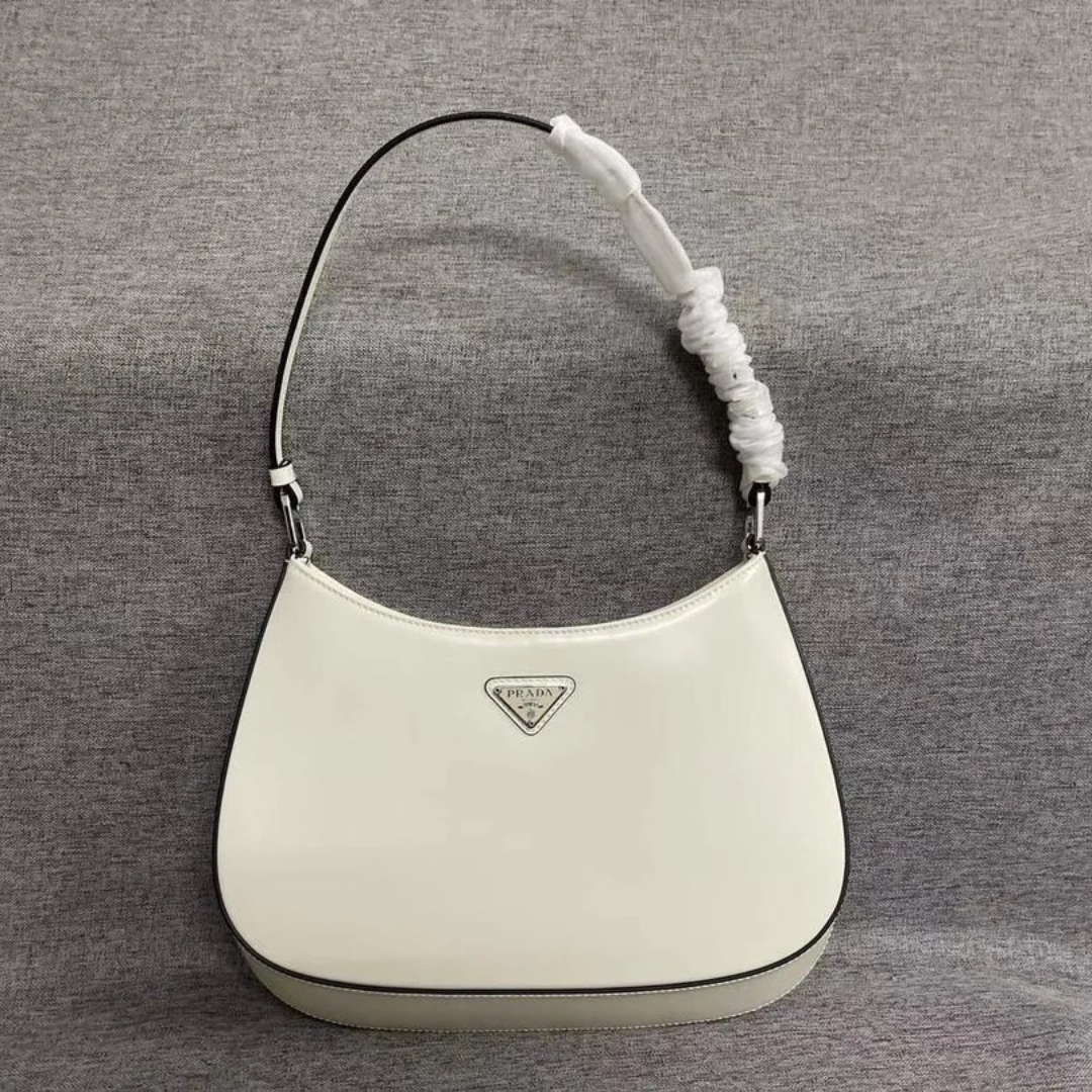 PRD Cleo Schultertasche aus gebürstetem Leder
