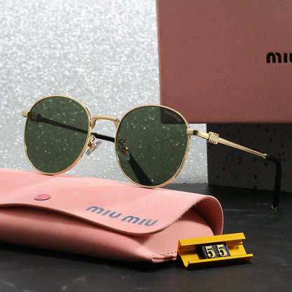 Miu Women's Metal Sunglasses