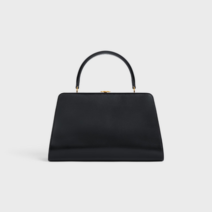 CL Borsa Antoinette media in pelle di vitello con finitura satinata