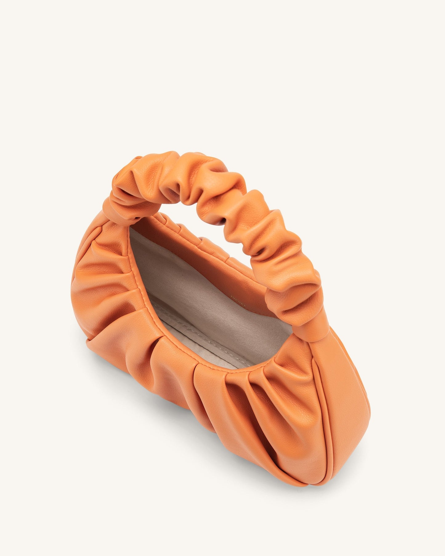 Bolso Hobo Gabbi Fruncido - Naranja