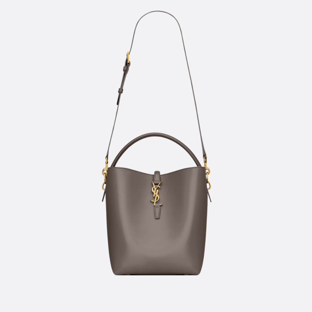 Sac seau SL Le 37 en cuir brillant