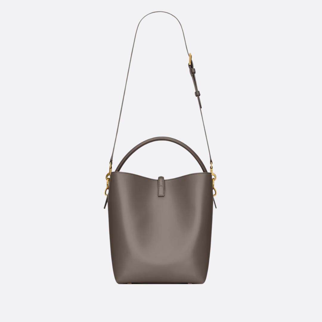Sac seau SL Le 37 en cuir brillant