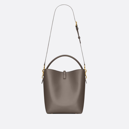 Sac seau SL Le 37 en cuir brillant