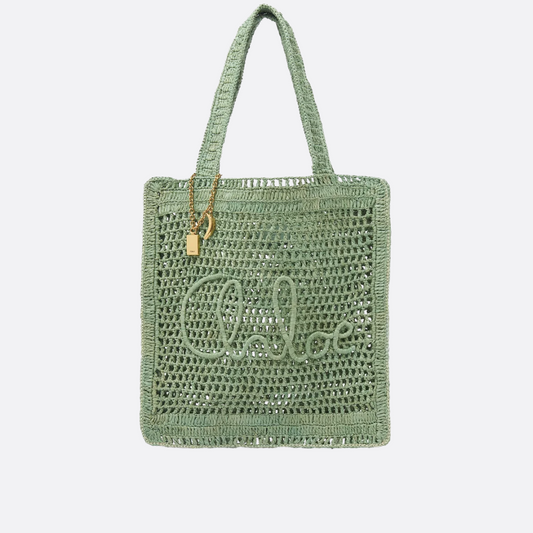 CLÉ Summer Banana Bag Made Of Raffia