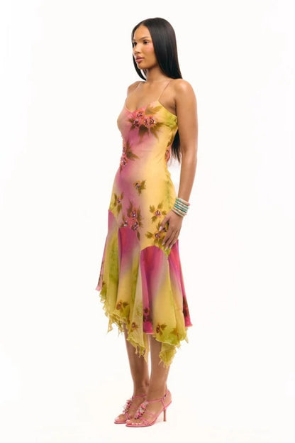 El vestido midi Coral Gown