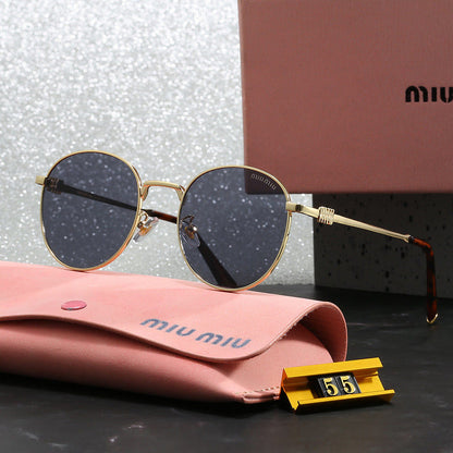 Miu Women's Metal Sunglasses