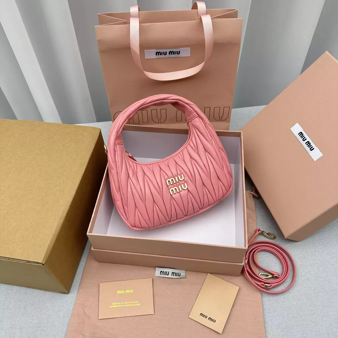 Borsa a spalla MM Wander in pelle Nappa Matelassé