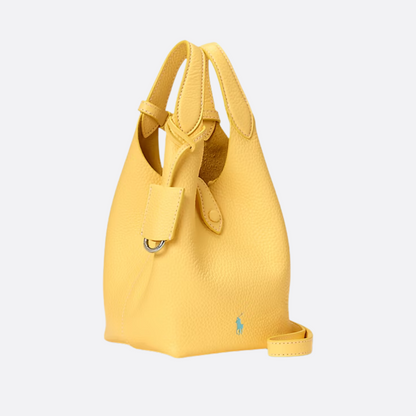 Polo Play Small Leder-Tote- und Crossbody-Tasche