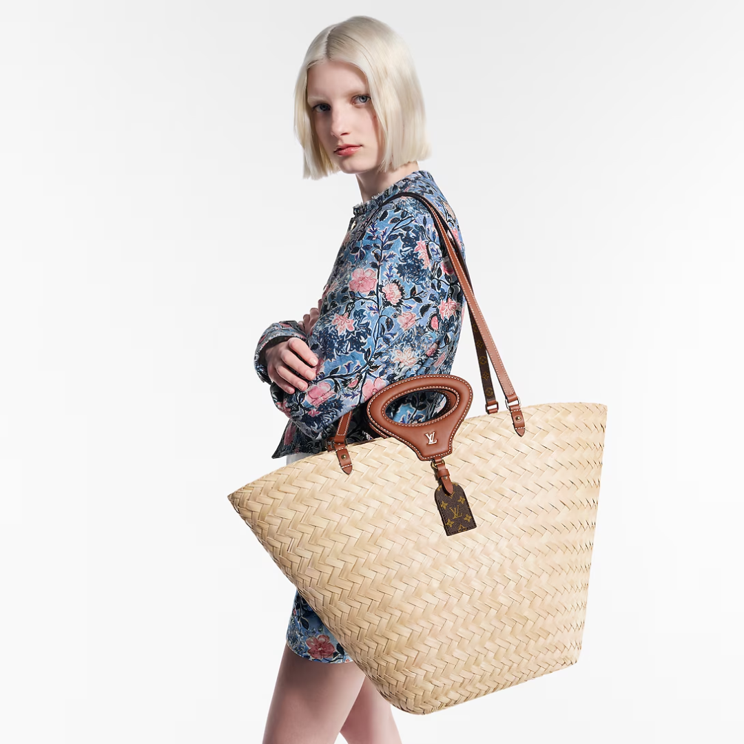 Bolsa de ombro LV muito grande