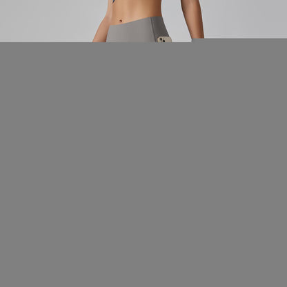 High-strength Skinny Yoga High Waist Belly Contracting Sports Quick-drying Fitness Pants