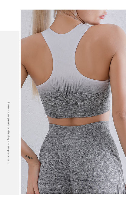 Sujetador deportivo de yoga para mujer