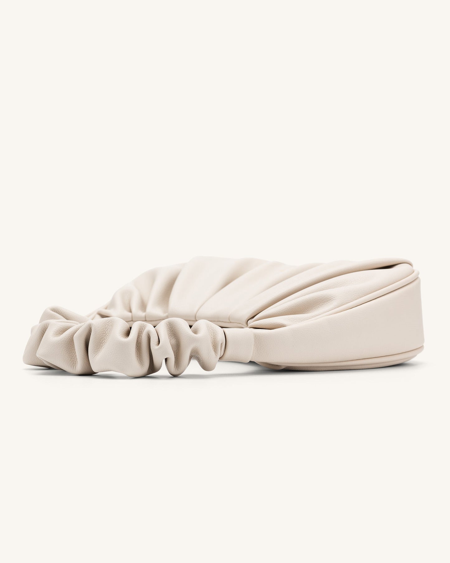 Bolso Hobo Gabbi Fruncido - Marfil