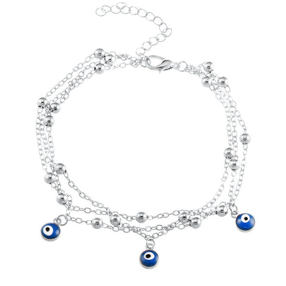 Foot jewelry bead chain beach anklet