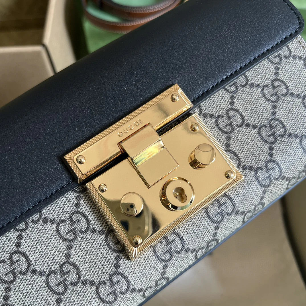 Bolso de hombro mediano GC Padlock