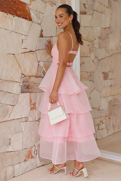 Shayla Maxikleid - Rosa