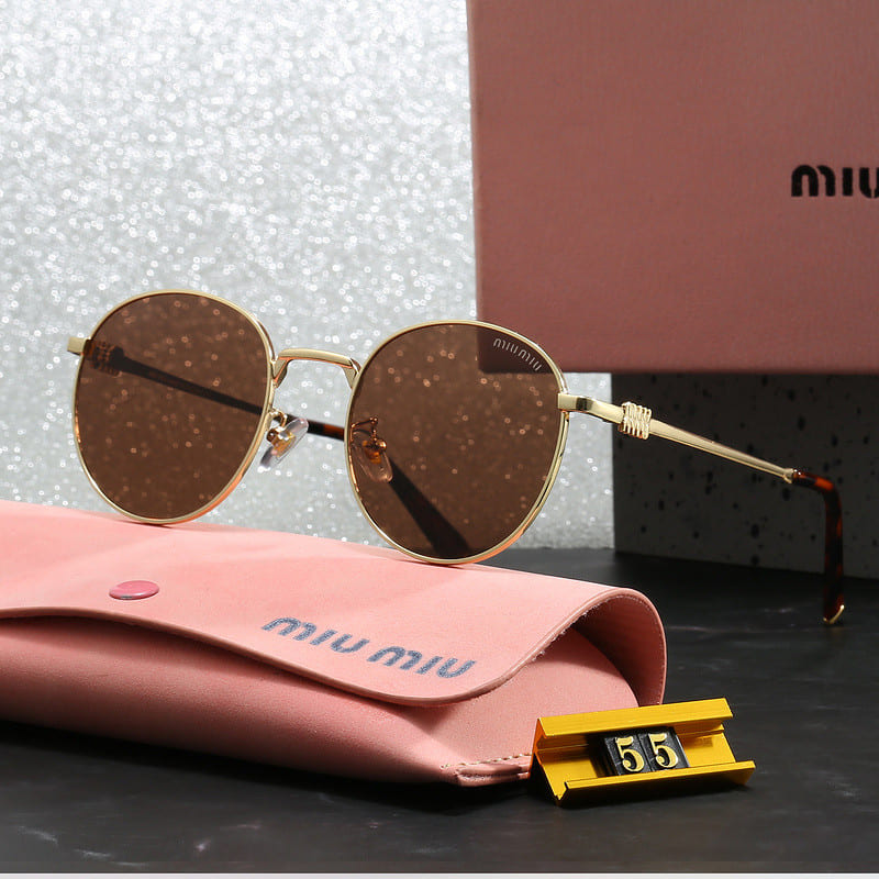 Miu Women's Metal Sunglasses
