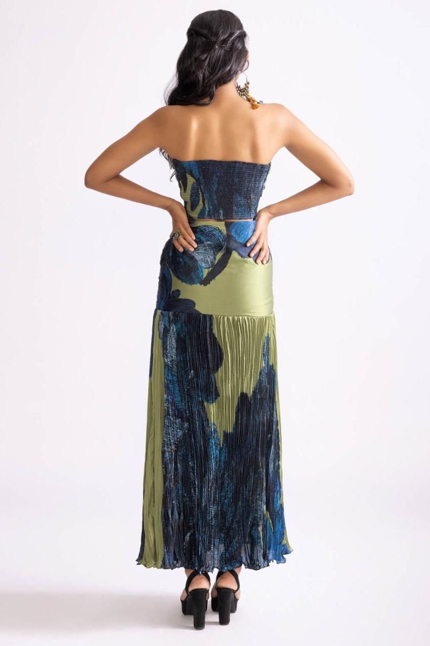 Vestido midi bandeau de Jennifer