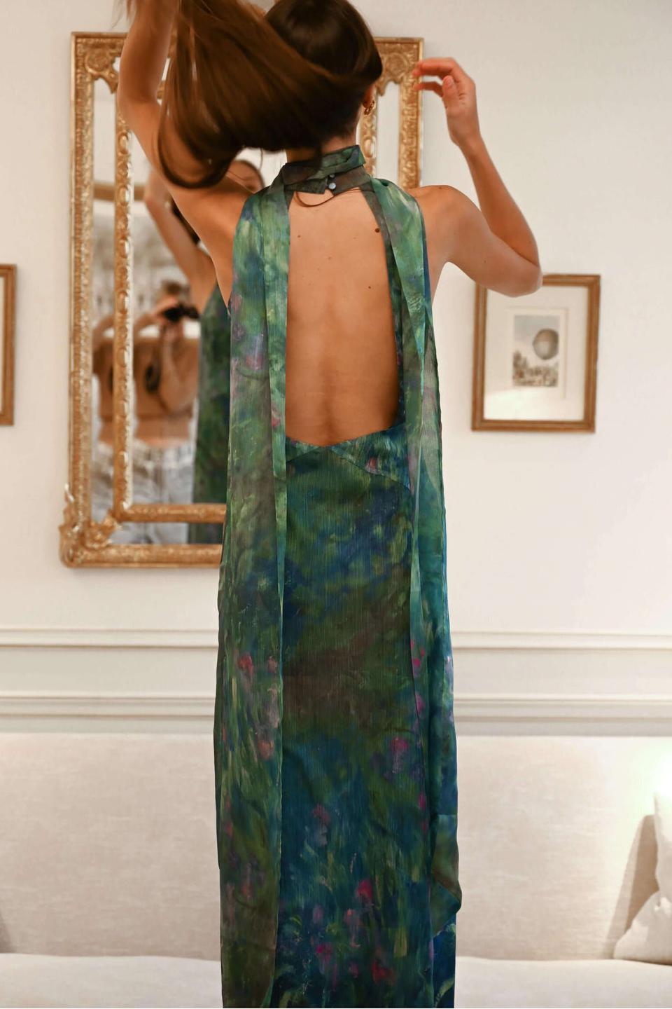 Vestido largo Monet - Lrises