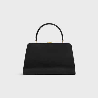 CL Borsa Antoinette media in pelle di vitello con finitura satinata