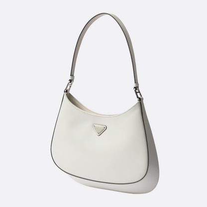 PRD Cleo Schultertasche aus gebürstetem Leder