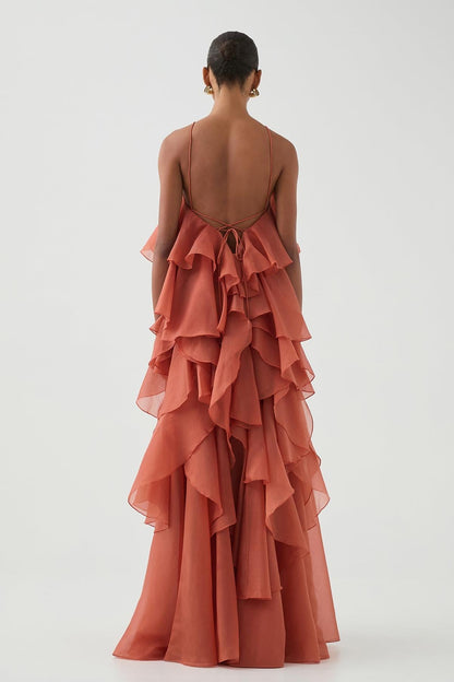 Tartar Castle Stacks Maxikleid