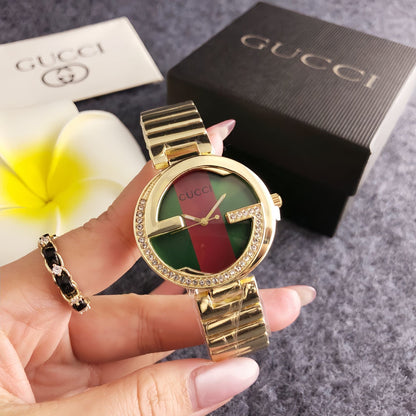 Luxe Stripe Watch
