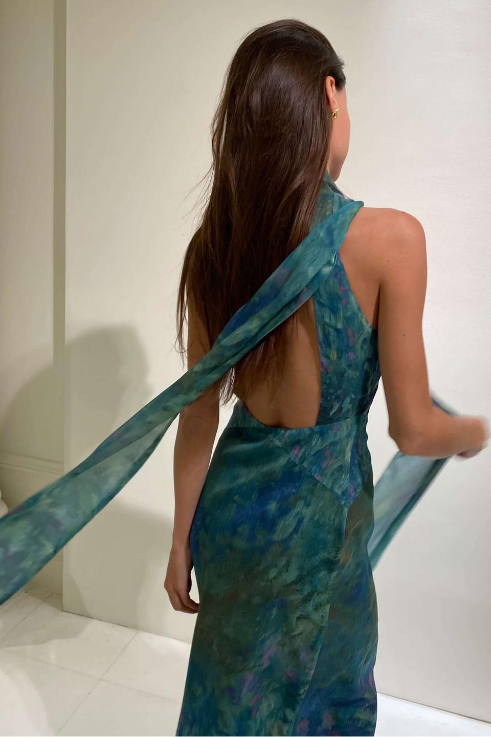 Vestido largo Monet - Lrises