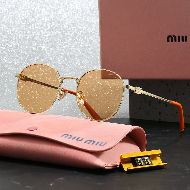 Miu Women's Metal Sunglasses