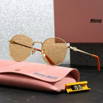 Miu Women's Metal Sunglasses