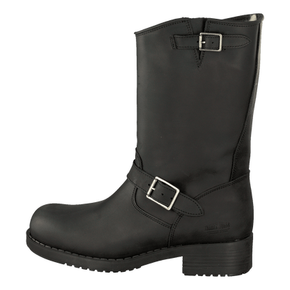 Mid Boot Warm lining Black/Silver