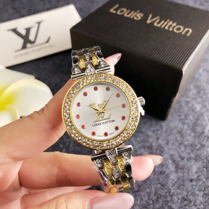 Crystal Pearl Elegance Watch