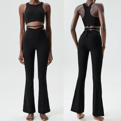 Traje de yoga personalizado de moda para mujer