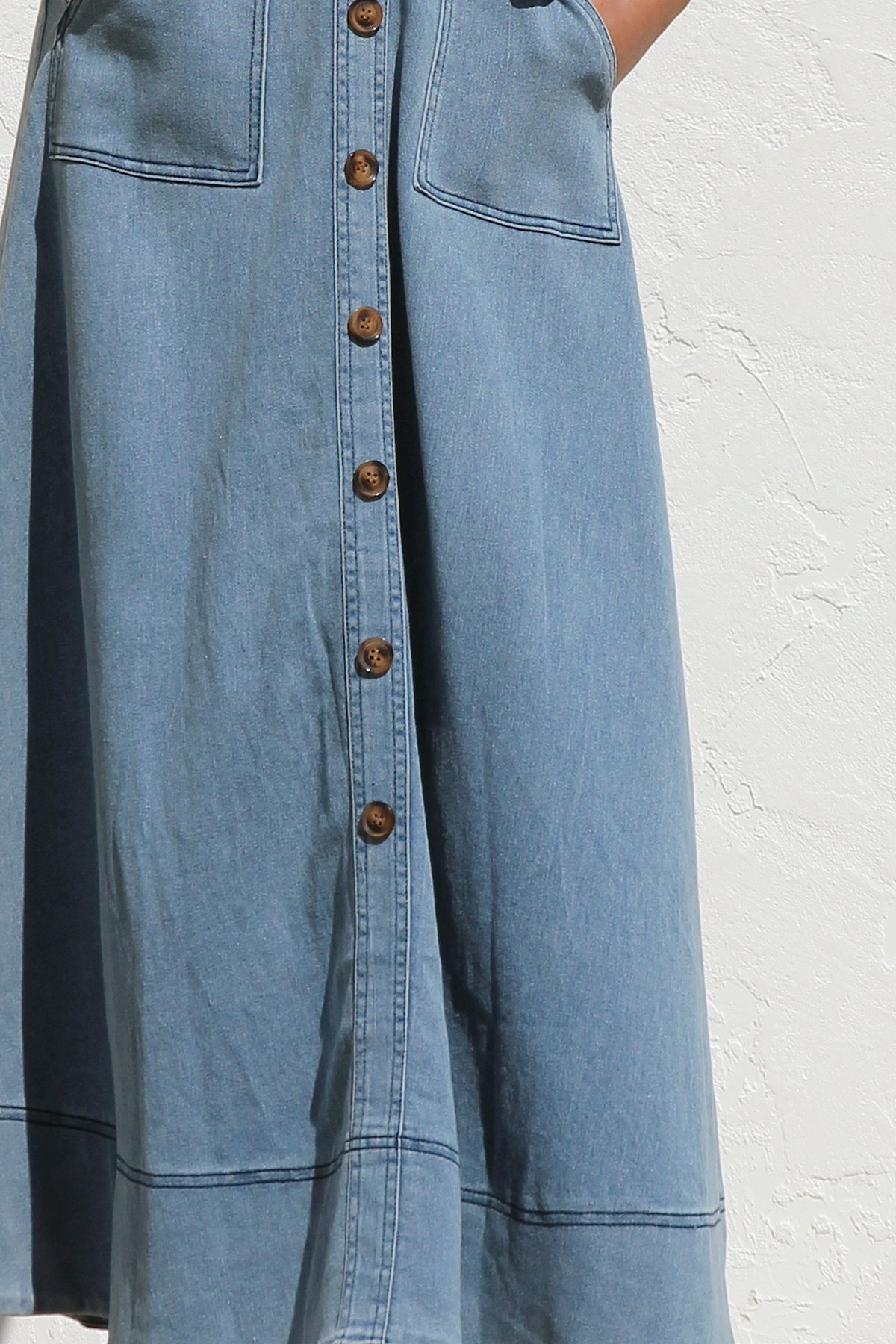 Danielle Kleid BLAUER DENIM