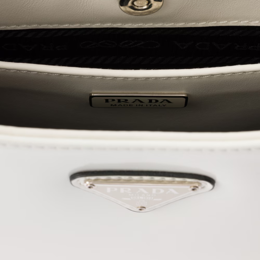 PRD Cleo Schultertasche aus gebürstetem Leder