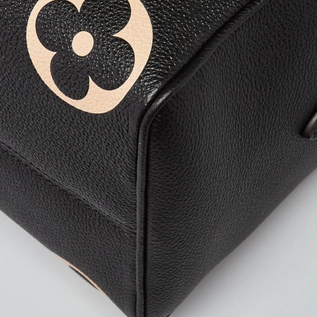 LV Speedy Bandoulière 25 Empreinte Bag Black