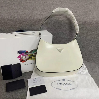 PRD Cleo Schultertasche aus gebürstetem Leder