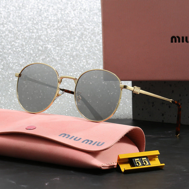 Miu Women's Metal Sunglasses
