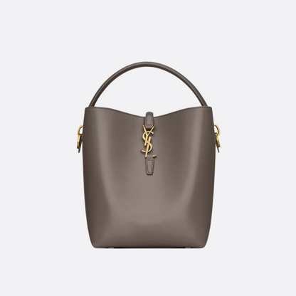 Sac seau SL Le 37 en cuir brillant