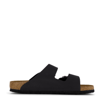 Arizona Soft Footbed Narrow Black Oiled Leather