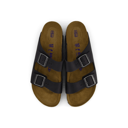 Arizona Soft Footbed Narrow Black Oiled Leather