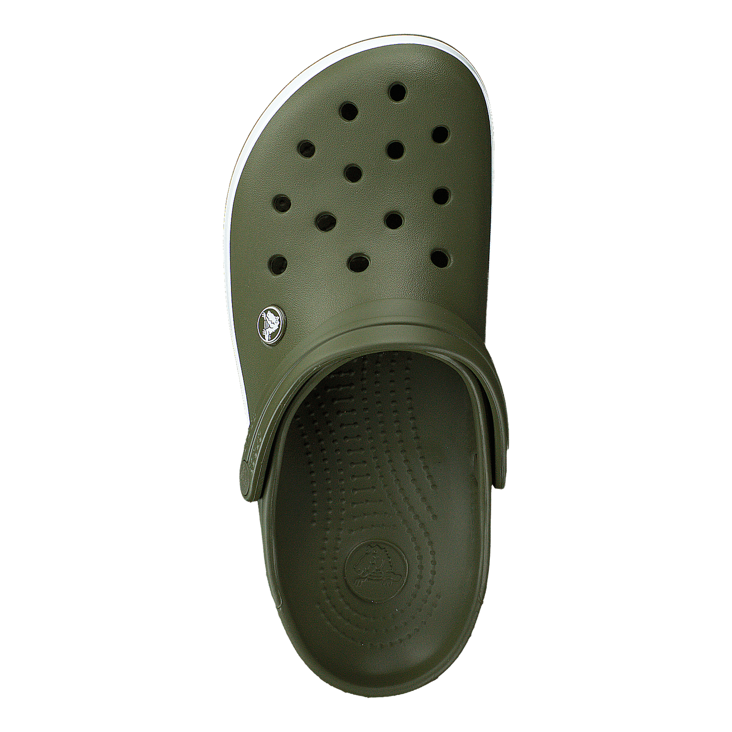 Crocband Army Green/white