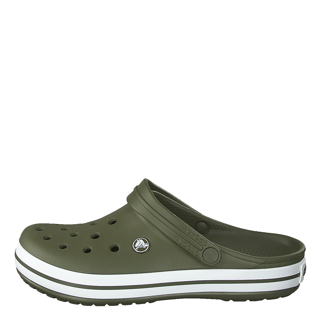 Crocband Army Green/white