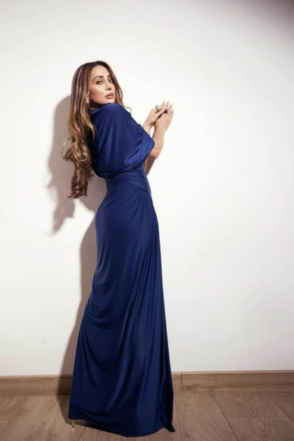 Cloud Drape Maxi-Wickelkleid mit Rüschen