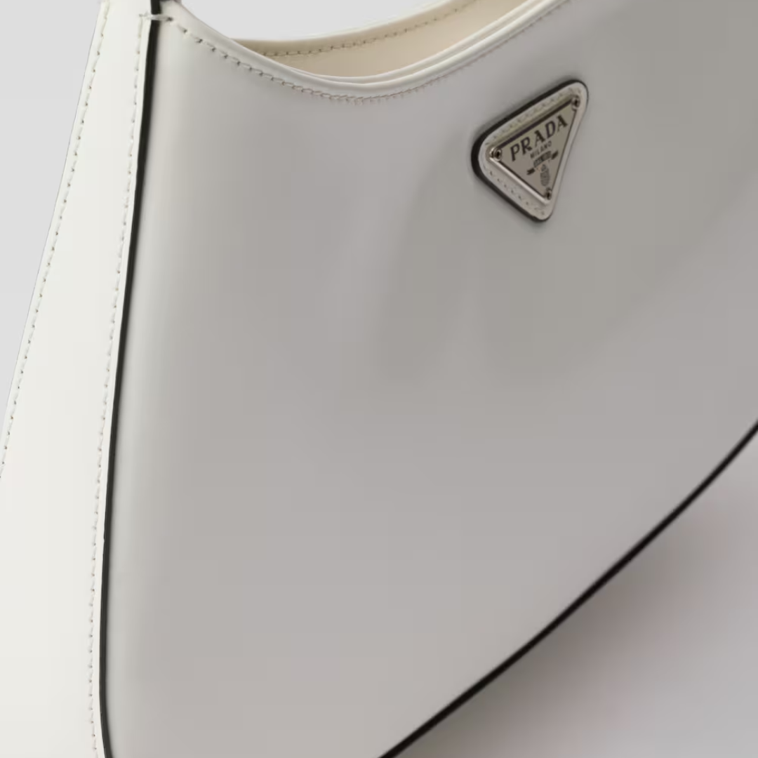 PRD Cleo Schultertasche aus gebürstetem Leder