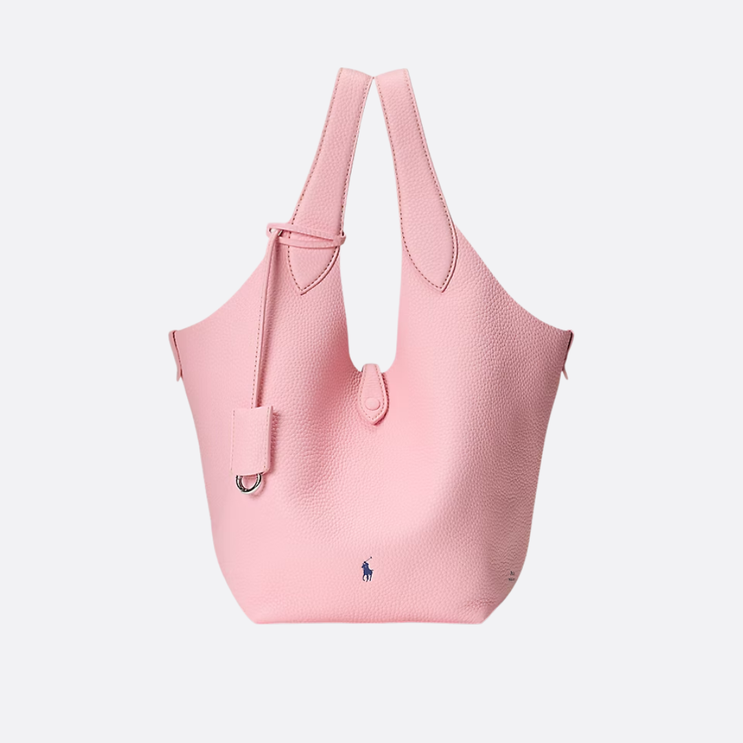 Polo Play Small Leder-Tote- und Crossbody-Tasche