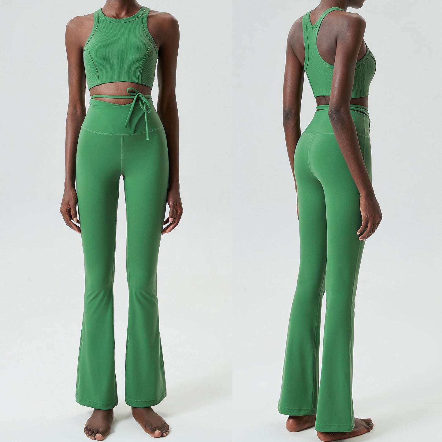 Traje de yoga personalizado de moda para mujer