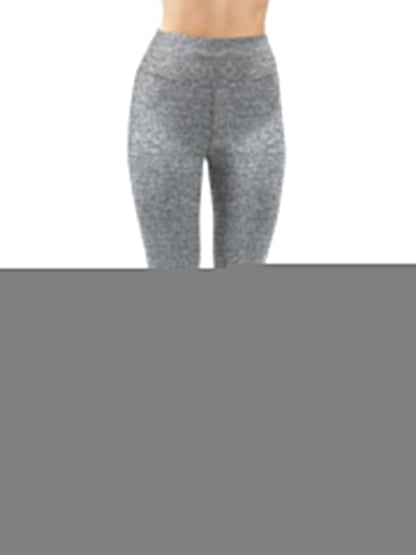 Leggings ajustados de cintura alta para mujer, acolchados y con forro polar, que mantienen el calor.