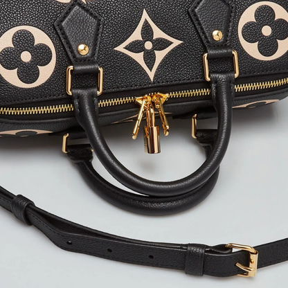 LV Speedy Bandoulière 25 Empreinte Bag Black